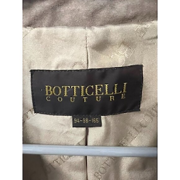 Botticelli Couture Beige Suede Womens Jacket, FALL JACKET, WINTER JACKET - Picture 4 of 6